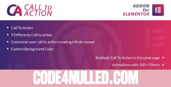 Call To Action for Elementor v1.0 - WordPress Plugin