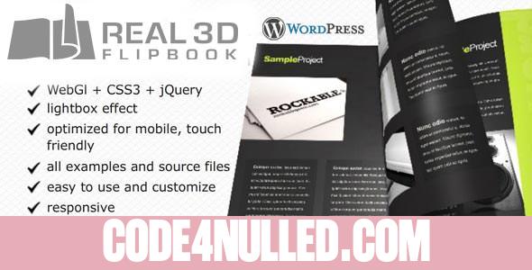 Real3D FlipBook v3.3.0 - WordPress Plugin