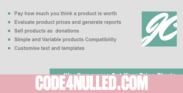 JC WooCommerce Set Your Price