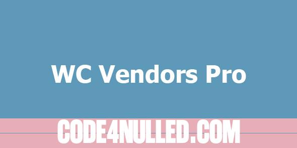WC Vendors Pro v1.8.9
