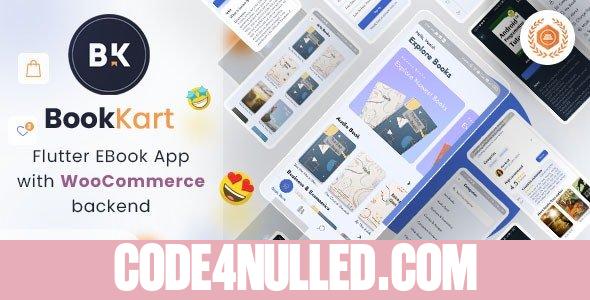 Bookkart v1.0.2 - Flutter Ebook Reader App For Wordpress with WooCommerce