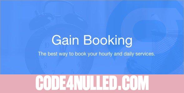 Gain Booking v1.1.3 - nulled