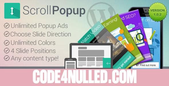 WordPress Scroll Popups Plugin