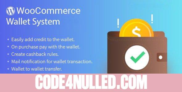 WordPress WooCommerce Wallet System Plugin v3.5.1