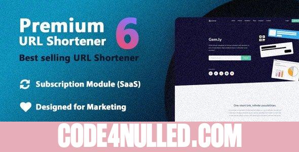 Premium URL Shortener v6.1.4 - nulled