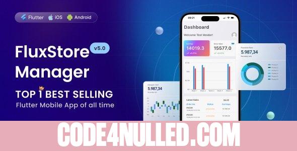 FluxStore Manager v5.1 - Vendor and Admin Flutter App for Woocommerce