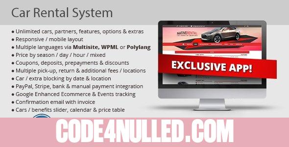 Car Rental System (Native WordPress Plugin) v5.0.2