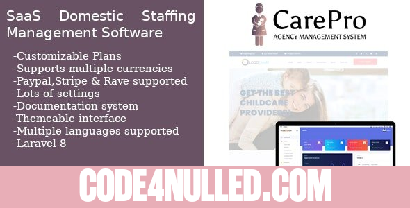 CarePro - SaaS Staffing Agency Software - 28 July 2022