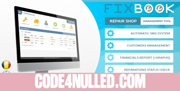 FixBook v3.0 - Repair Shop Management Tool