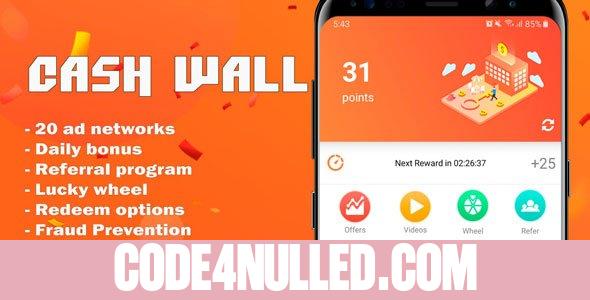Cash Wall v2.1 - Android Rewards App Source Code