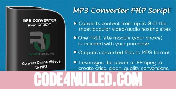 MP3 Converter PHP Script