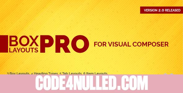 Pro Box Layout for Visual Composer v2.0