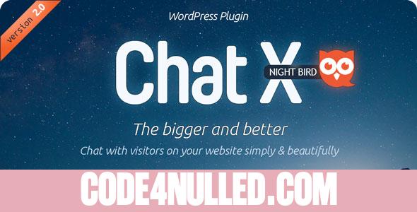 WordPress Chat X plugin v2.1.1
