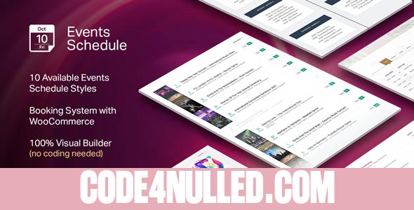 Events Schedule v2.5.2 - WordPress Plugin