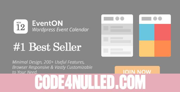 EventOn v2.6.8 - WordPress Event Calendar Plugin