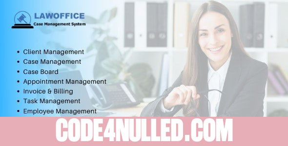 LawOffice v1.0 - Case Management System for Lawyer