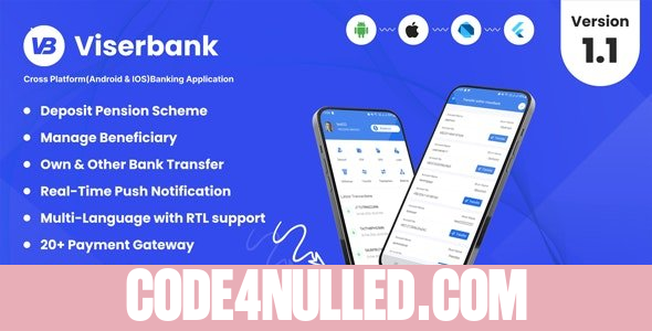 ViserBank v1.1 - Cross Platform Internet Banking Application
