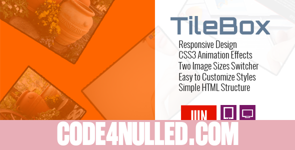 TileBox - Modern Responsive LightBox CSS