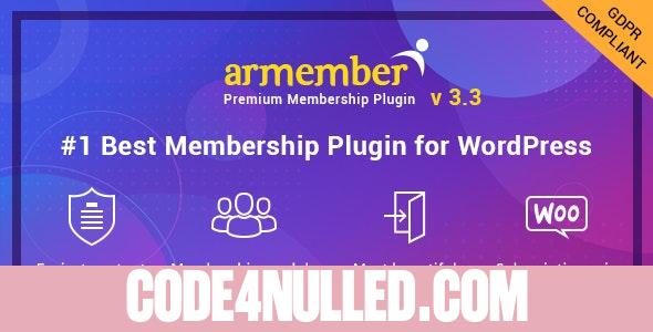 ARMember v3.3 - WordPress Membership Plugin