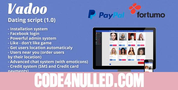 Vadoo - Social network dating script