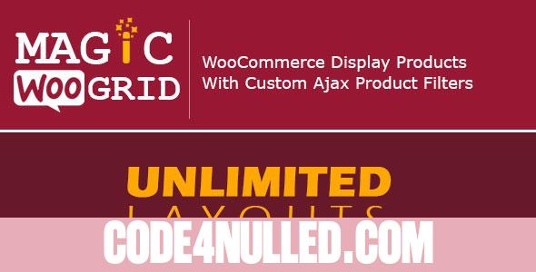 WooCommerce Magic Grid v4.5 - Display Product and AJAX Filter