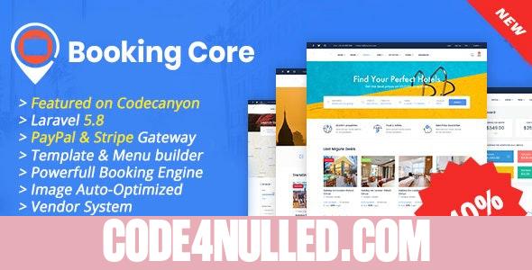 Booking Core v1.5.1 - Ultimate Booking System