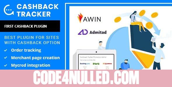 Cashback Tracker v1.6.6 - Wordpress Plugin