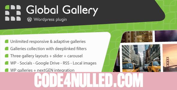 Global Gallery v5.511 - Wordpress Responsive Gallery