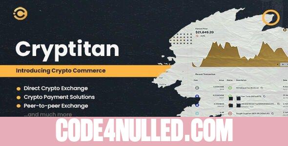 Cryptitan v4.0.0 - Multi-featured Crypto Software & Digital Marketplace