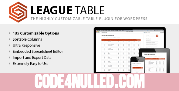 League Table v2.04