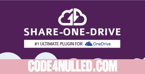 Share-one-Drive v2.7.2 - OneDrive plugin for WordPress