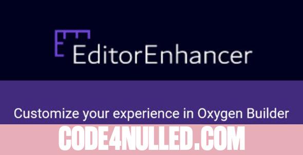 Editor Enhancer For Oxygen Builder 4.1