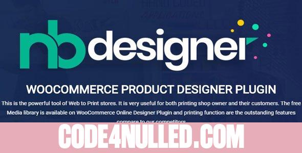 Nbdesigner Pro v2.8.1 - Online Woocommerce Products Designer Plugin
