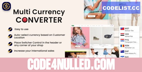 MyShopKit Multi Currency Converter v1.0