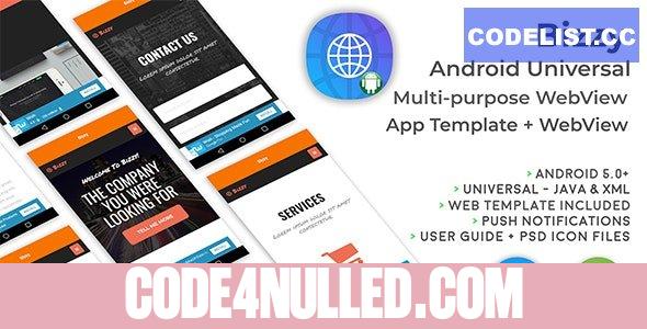 Bizzy - Android Multi-purpose WebView App + Website - 5 November 2021