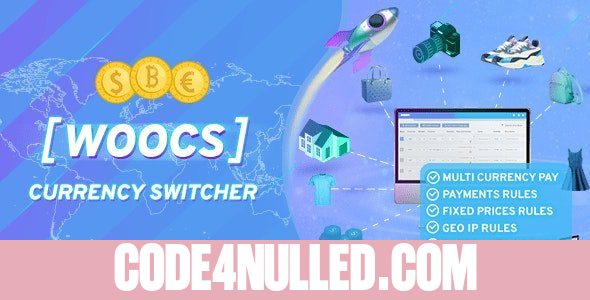 WOOCS v2.3.8 - WooCommerce Currency Switcher. Professional multi currency plugin