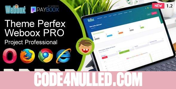 Weboox PRO v1.2 - Theme for Perfex CRM