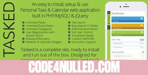 Tasked PHP Task Management
