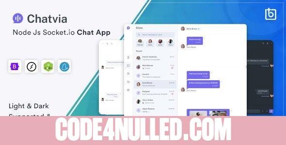 Chatvia v2.2.0 - Nodejs Socket.io Chat App
