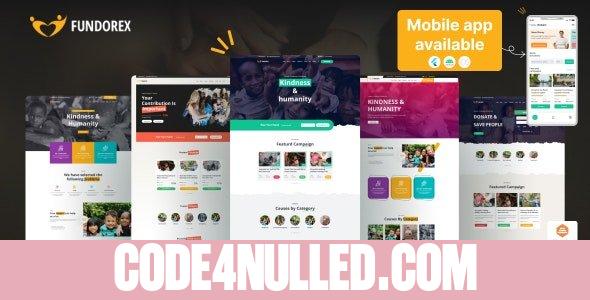 Fundorex v1.2.1 - Crowdfunding Platform - nulled