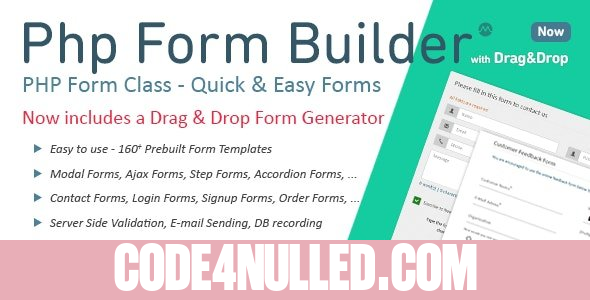 PHP Form Builder v4.5.0