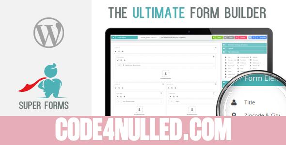 Super Forms v2.6.0 – Drag & Drop Form Builder