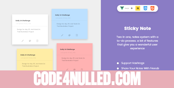 Sticky To-Do Notes