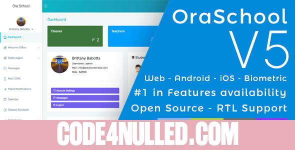 Ora School Suite v6.0 - Ultimate school management system
