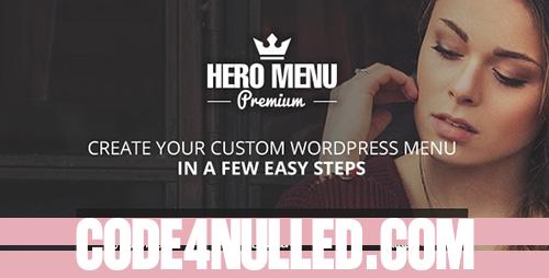 Hero Menu v1.8.8 - Responsive WordPress Mega Menu Plugin