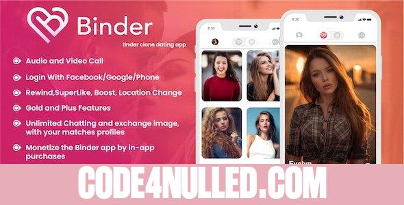 Binder v20.3 - Dating clone App with admin panel - Android