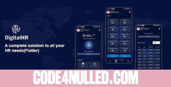 DigitalHR v2.0 - A complete solution to all your HR needs (Flutter)