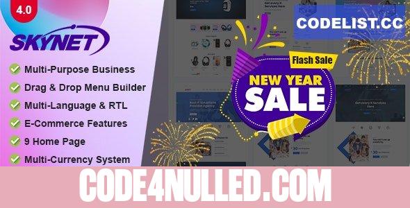Skynet v4.0 - Multipurpose Business CMS - nulled