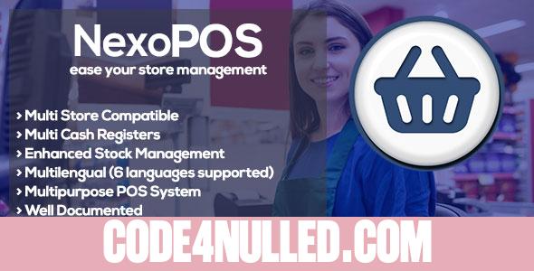 NexoPOS v3.14.33 - Extendable PHP Point of Sale