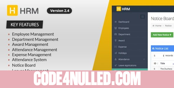 HRM v3.1.6 - Human Resource Management